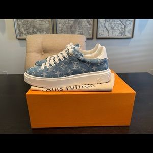 Louis Vuitton Time Out Sneaker - Bleu Jeans